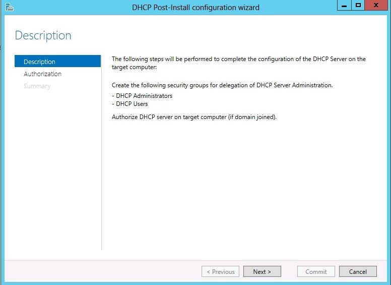 Configuration install. DHCP диспетчер серверов. Post-install что это. Windows 2012. Wizard installer.